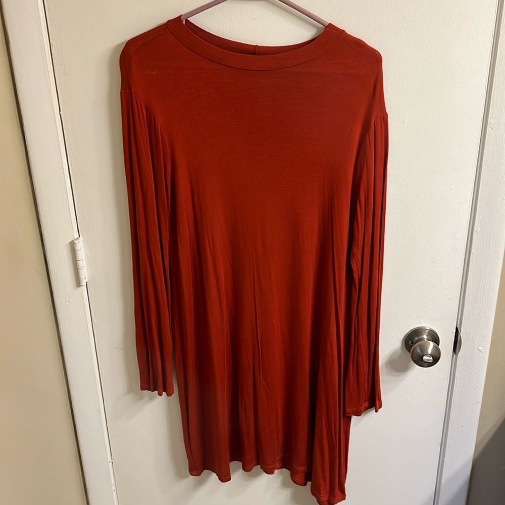 Women’s Piko long sleeve dress